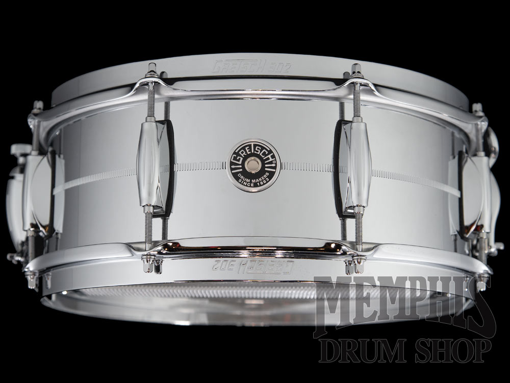 Gretsch 14x5.5 Brooklyn Chrome Over Steel Snare Drum