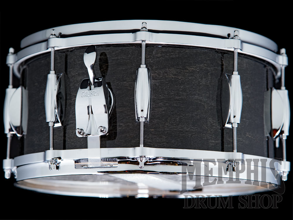 Gretsch 14x6.5 USA Custom Ridgeland Snare Drum - Ebony Gloss