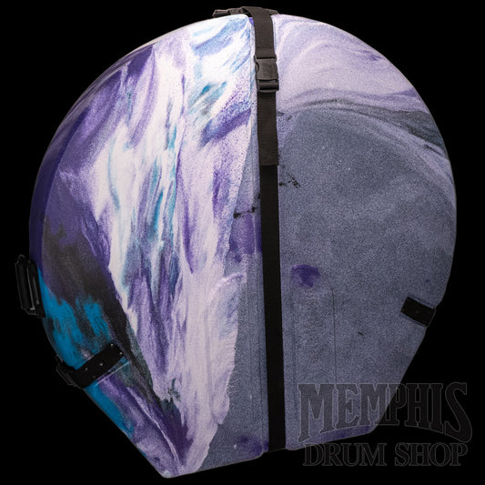 Humes & Berg 32" Enduro Gong Case with Pro Lining - Ocean