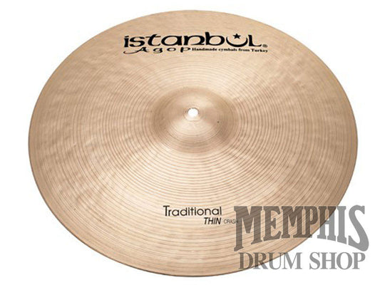 Istanbul Agop 16" Traditional Thin Crash Cymbal