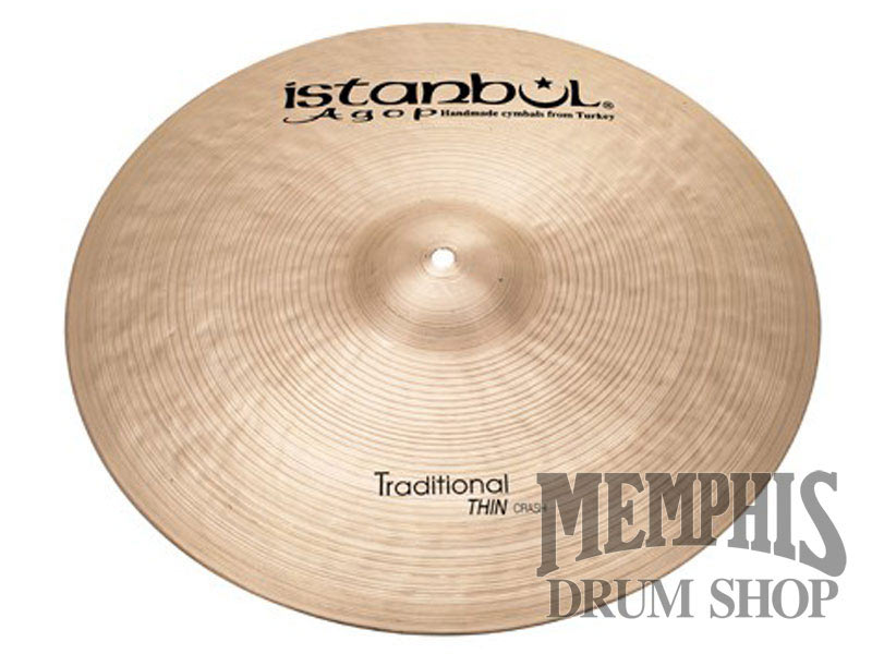 Istanbul Agop 17" Traditional Thin Crash Cymbal