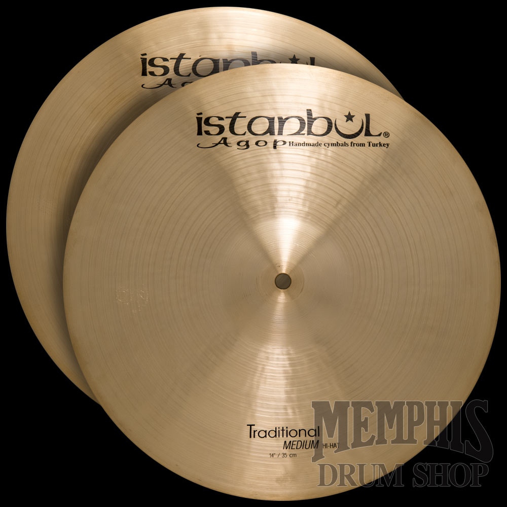 Istanbul Agop 14" Traditional Medium Hi-Hats