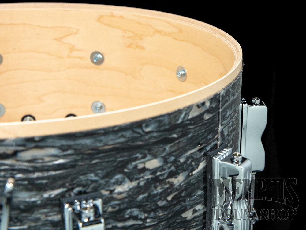 Ludwig 14x6.5 Classic Maple Snare Drum - Vintage Black Oyster Pearl