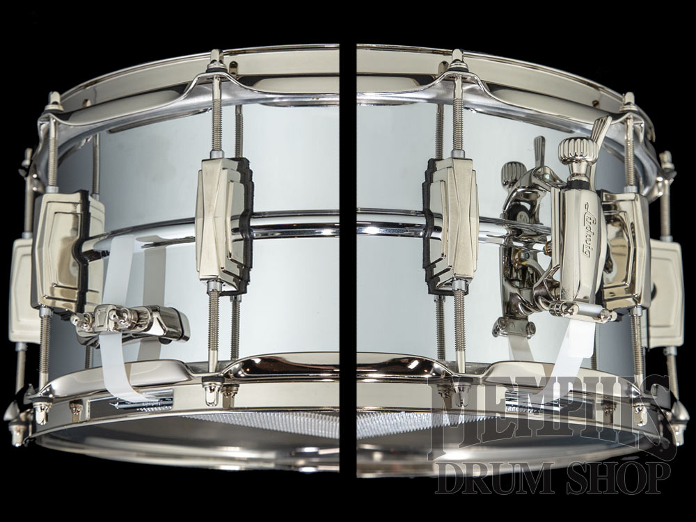 Ludwig 14x6.5 Super Ludwig Snare Drum with Nickel Hardware