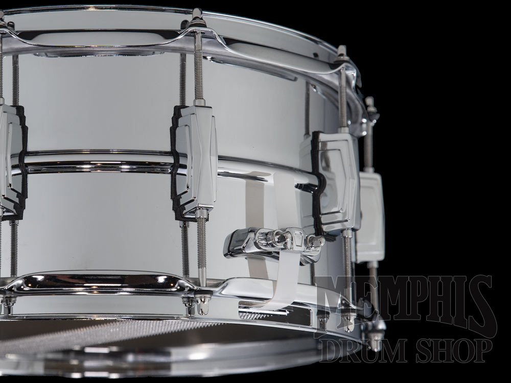 Ludwig 14x6.5 Chrome Over Brass Snare Drum