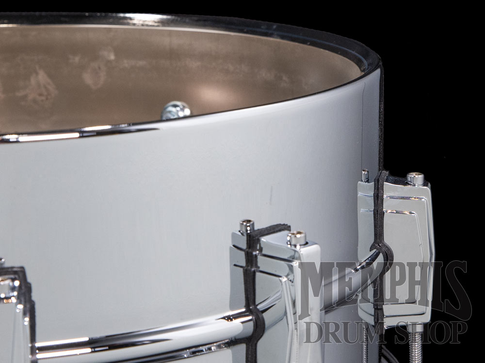 Ludwig 14x6.5 Chrome Over Brass Snare Drum