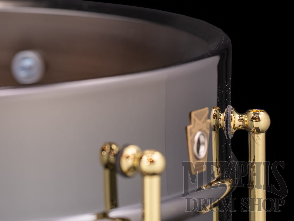 Ludwig 14x5 Black Beauty Snare Drum with Brass Hardware and Tube Lugs