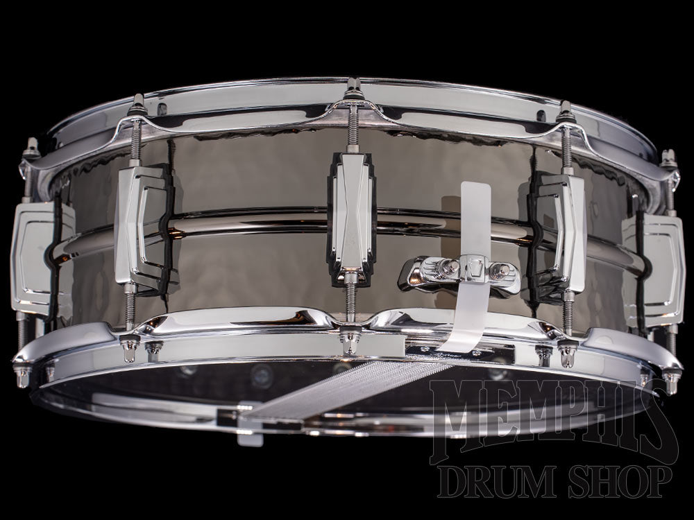 Ludwig 14x5 Black Beauty Hammered Snare Drum