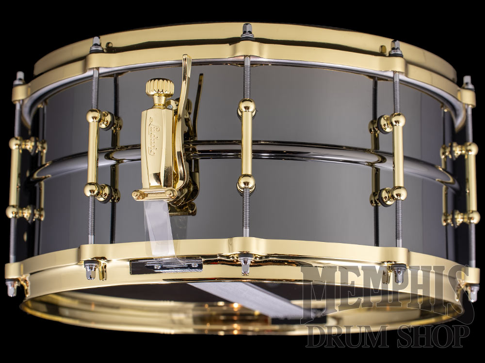 Ludwig 14x6.5 Black Beauty Snare Drum with Brass Hardware and Tube Lugs