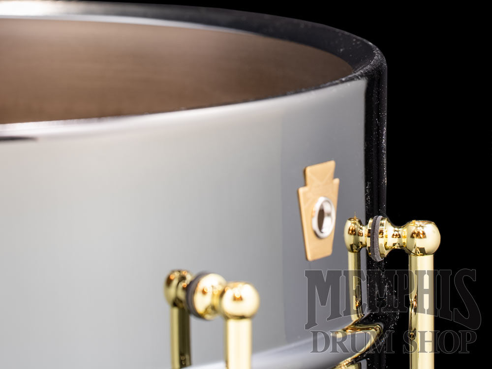 Ludwig 14x6.5 Black Beauty Snare Drum with Brass Hardware and Tube Lugs