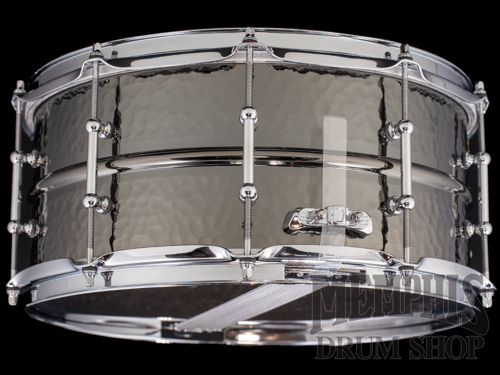 Ludwig 14x6.5 Black Beauty Hammered Snare Drum with Tube Lugs