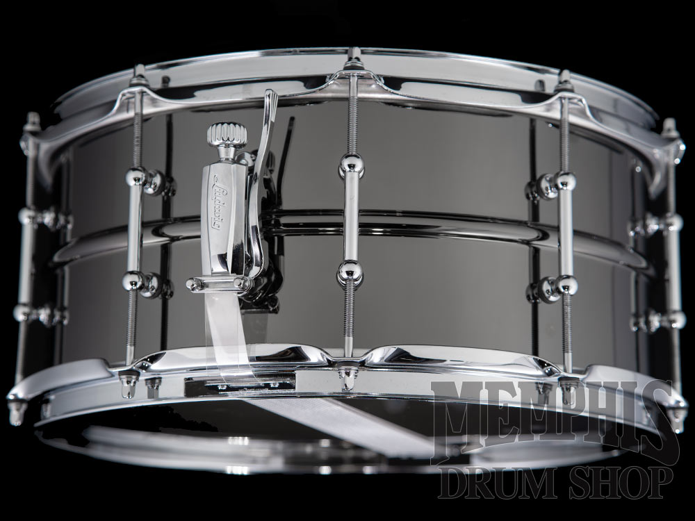 Ludwig 14x6.5 Black Beauty Snare Drum with Tube Lugs