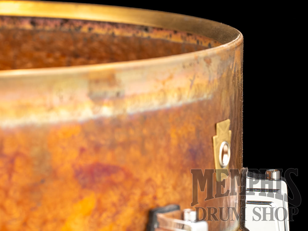 Ludwig 14x8 Raw Bronze Phonic Hammered Snare Drum