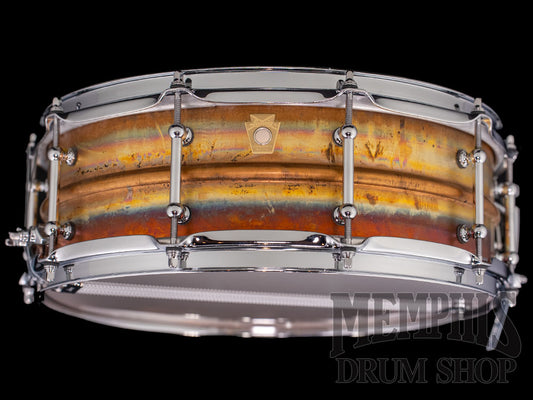 Ludwig 14x5 Raw Bronze Phonic Snare Drum with Tube Lugs