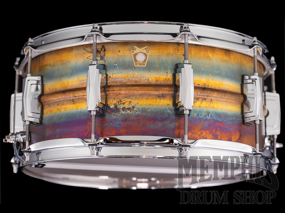 Ludwig 14x6.5 Raw Bronze Phonic Snare Drum