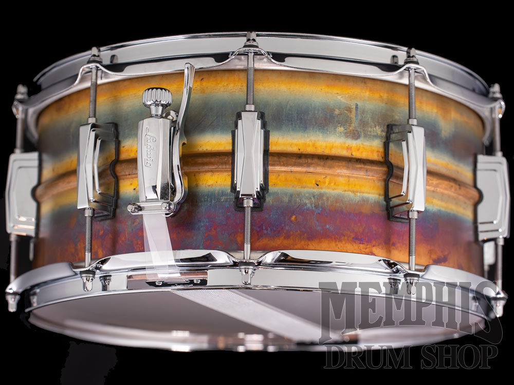 Ludwig 14x6.5 Raw Bronze Phonic Snare Drum