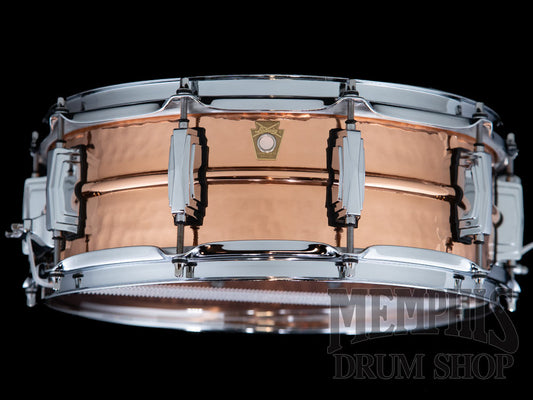Ludwig 14x5 Copperphonic Hammered Snare Drum