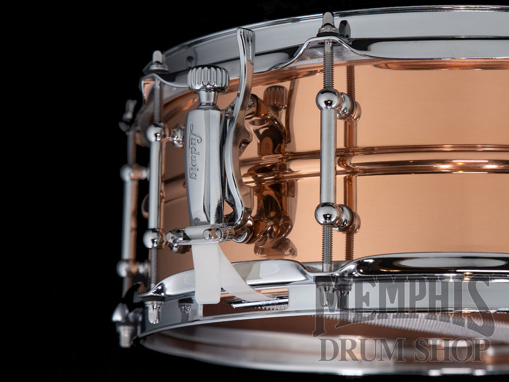 Ludwig 14x5 Copperphonic Snare Drum with Tube Lugs