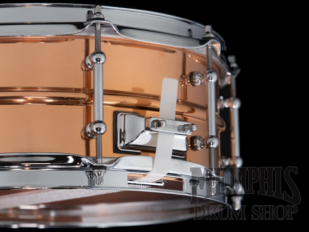 Ludwig 14x5 Copperphonic Snare Drum with Tube Lugs