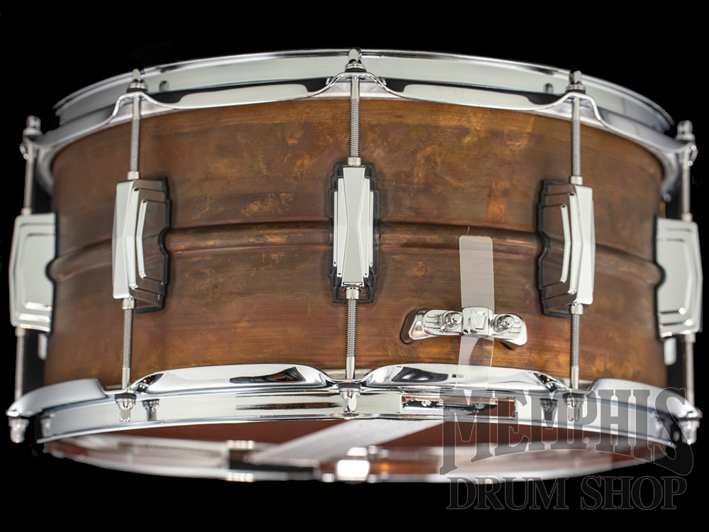 Ludwig 14x6.5 Raw Copperphonic Snare Drum