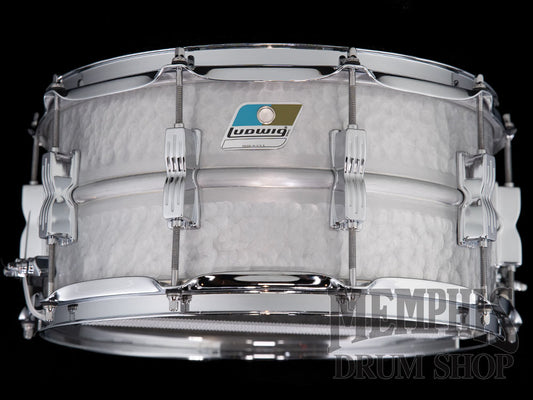 Ludwig 14x6.5 Acrolite Hammered Snare Drum