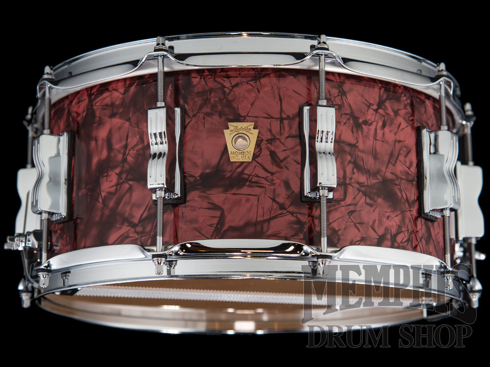 Ludwig 14x6.5 Classic Maple Limited Edition Snare Drum - Burgundy Pearl