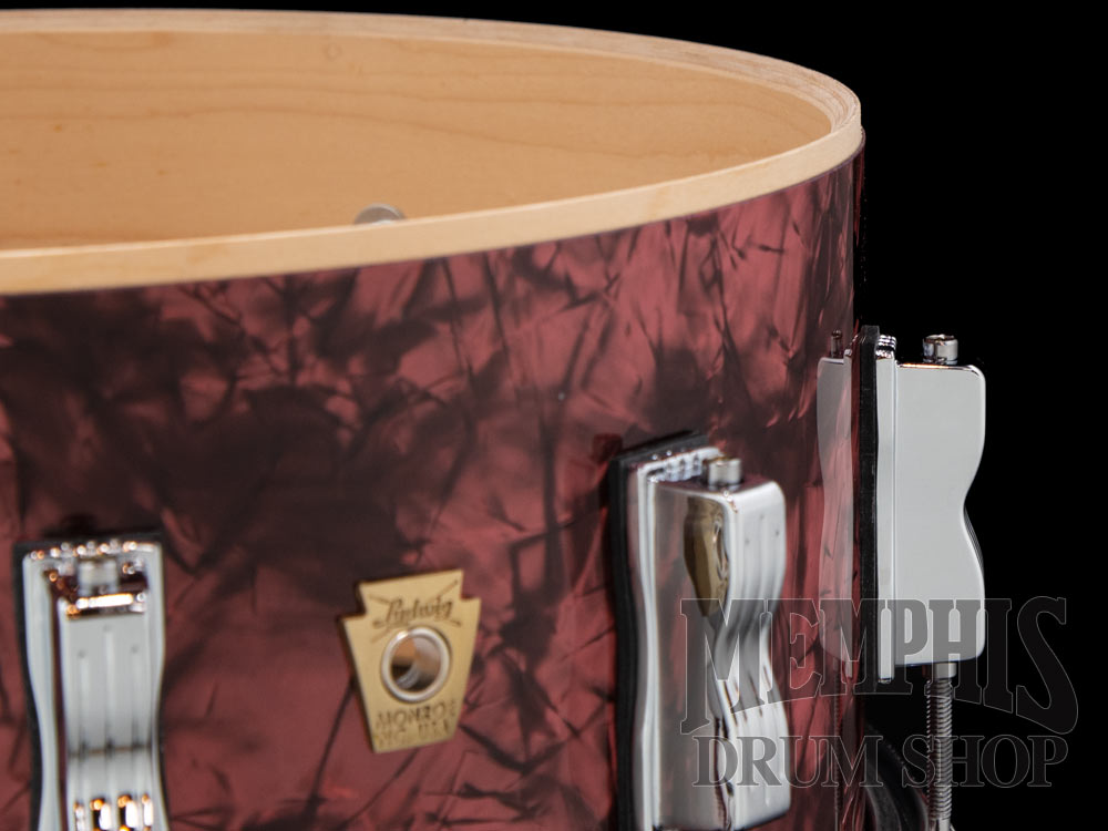 Ludwig 14x6.5 Classic Maple Limited Edition Snare Drum - Burgundy Pearl