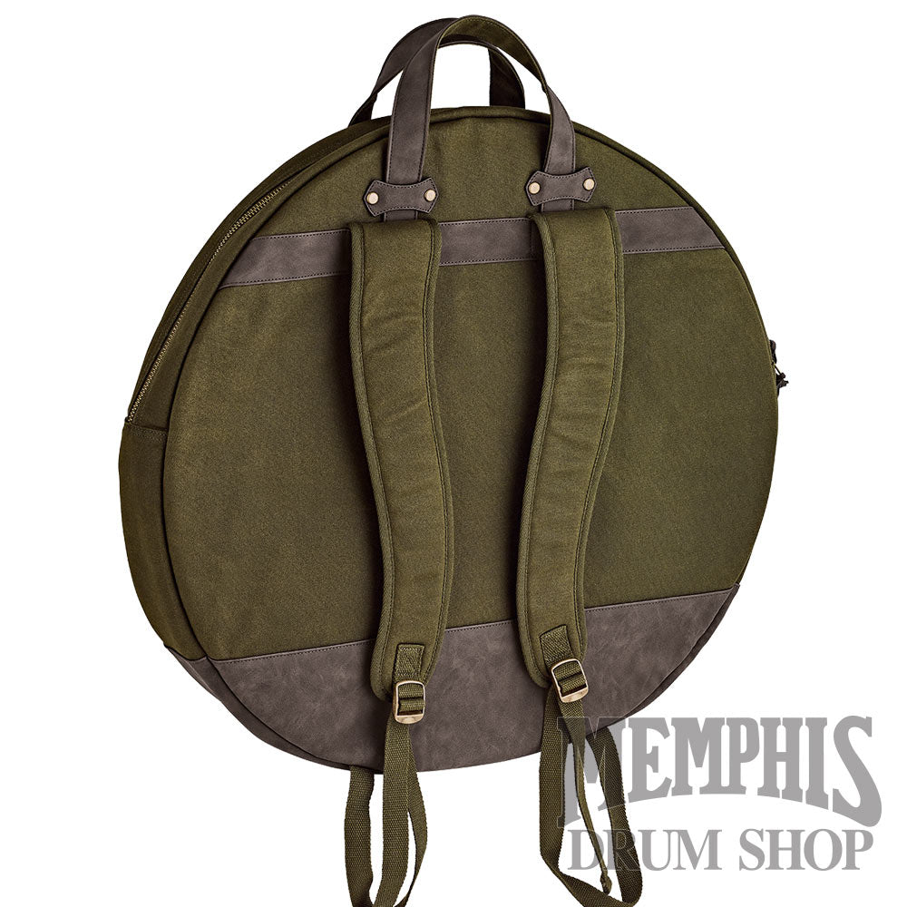 Meinl 22" Waxed Canvas Cymbal Bag - Forest Green