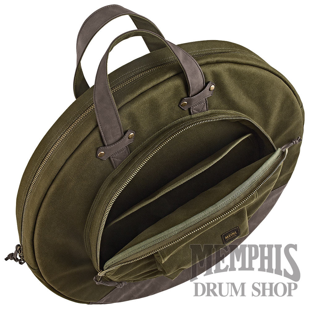 Meinl 22" Waxed Canvas Cymbal Bag - Forest Green