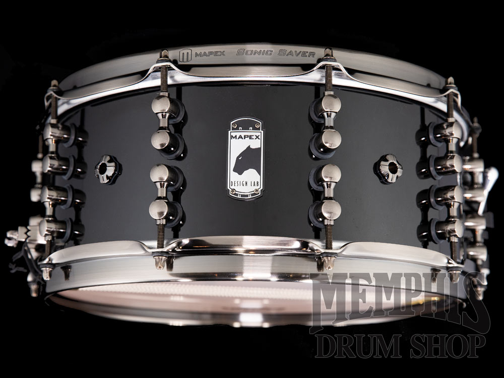 Mapex 14x6 Black Panther Design Lab Jeff Hamilton Maximus Snare Drum