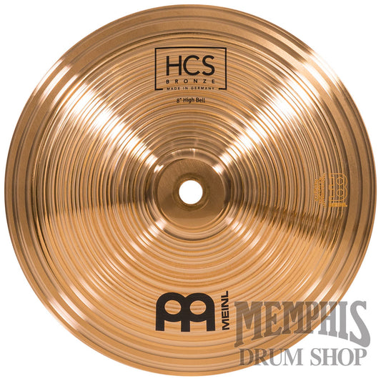 Meinl 8" HCS Bronze High Bell Cymbal