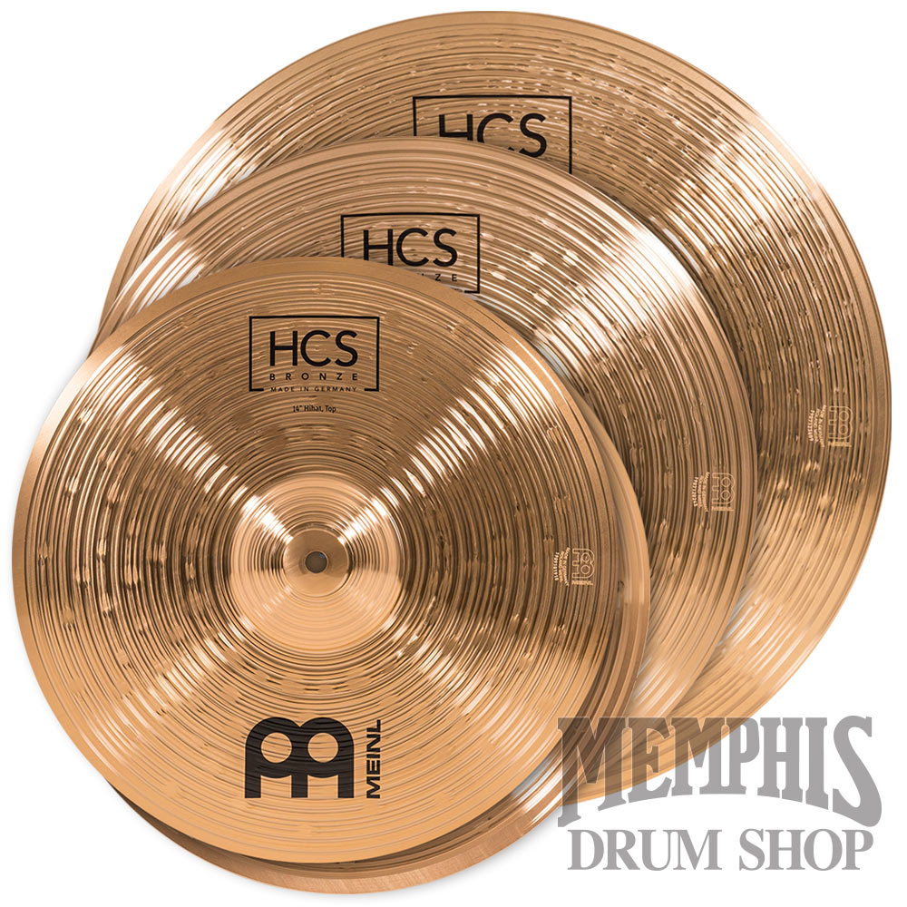 Meinl HCS Bronze Complete Cymbal Set