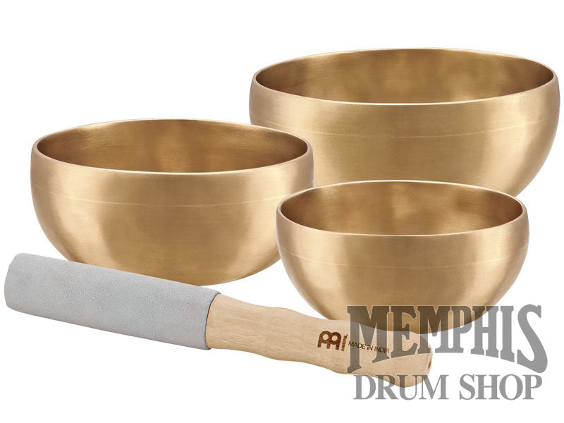 Meinl Sonic Energy Universal Singing Bowl 3-Piece Set with Mallet, 400/500/600