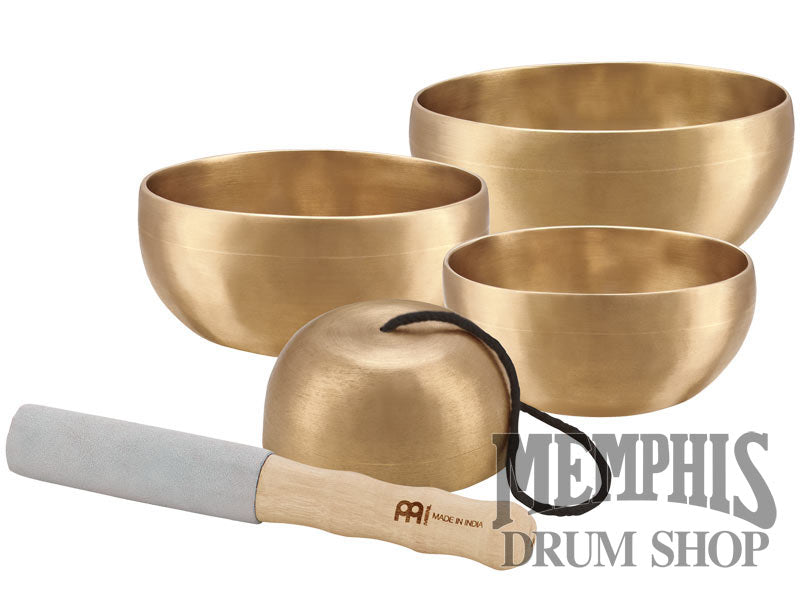 Meinl Sonic Energy Universal Singing Bowl 4-Piece Set with Mallet, 250/400/500/600