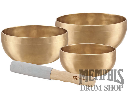 Meinl Sonic Energy Universal Singing Bowl 3-Piece Set with Mallet, 500/700/750