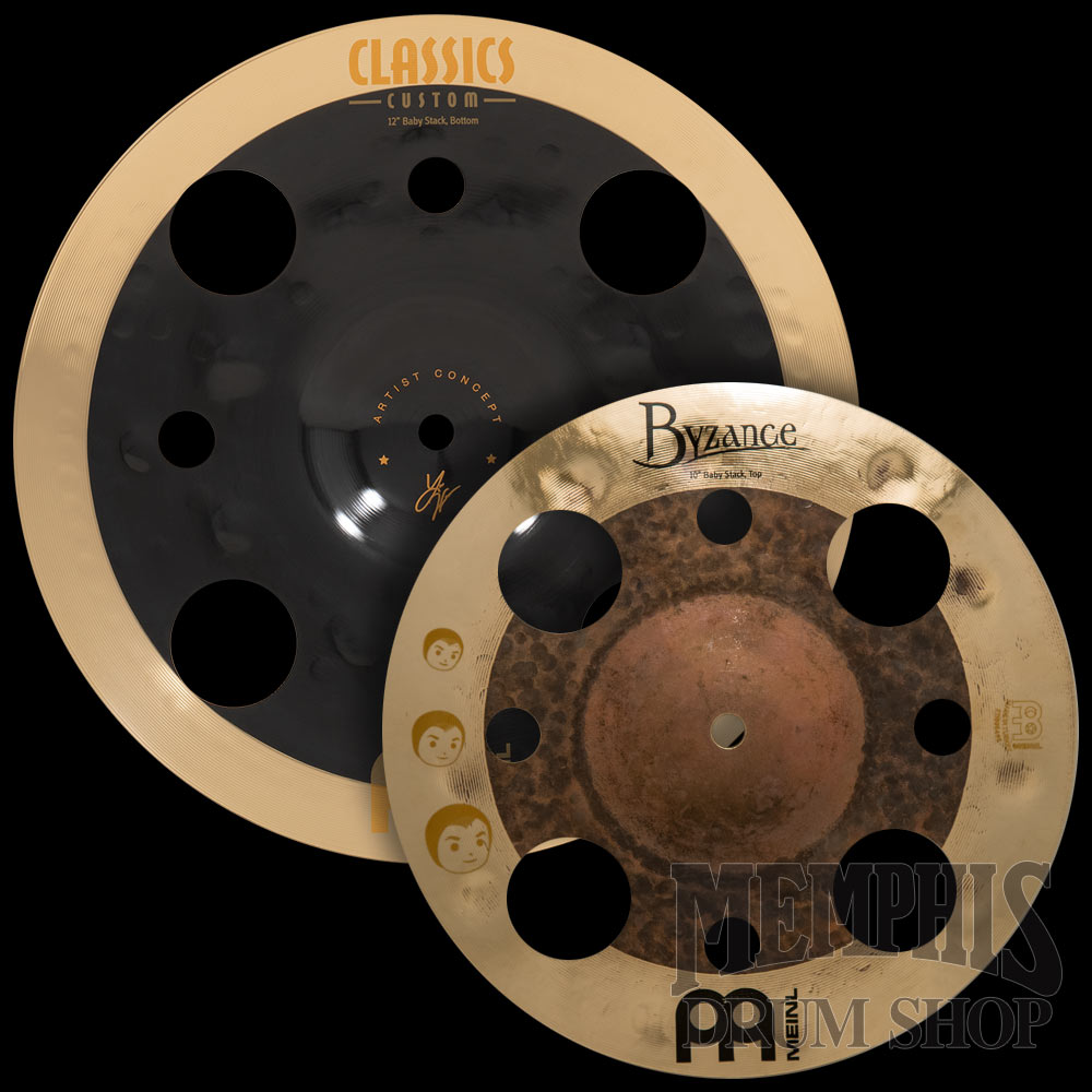 Meinl 10"/12" Artist Concept Model Baby Stack - Luke Holland