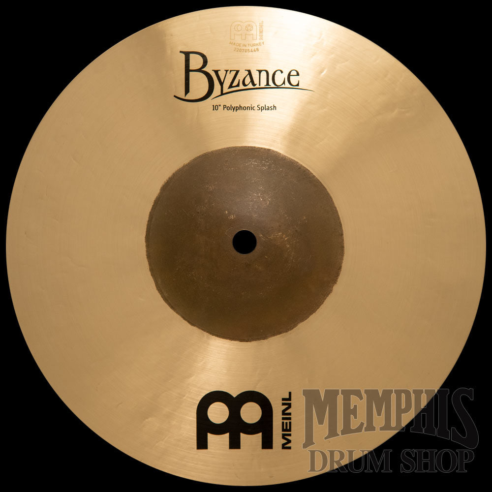 Meinl 10” Byzance Traditional Polyphonic Splash Cymbal