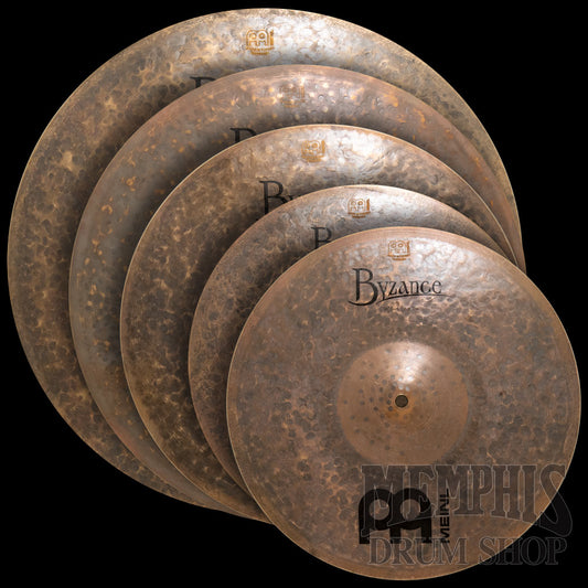 Meinl Limited Edition Byzance Dark Cymbal Box Set Pack + Free 18" Crash