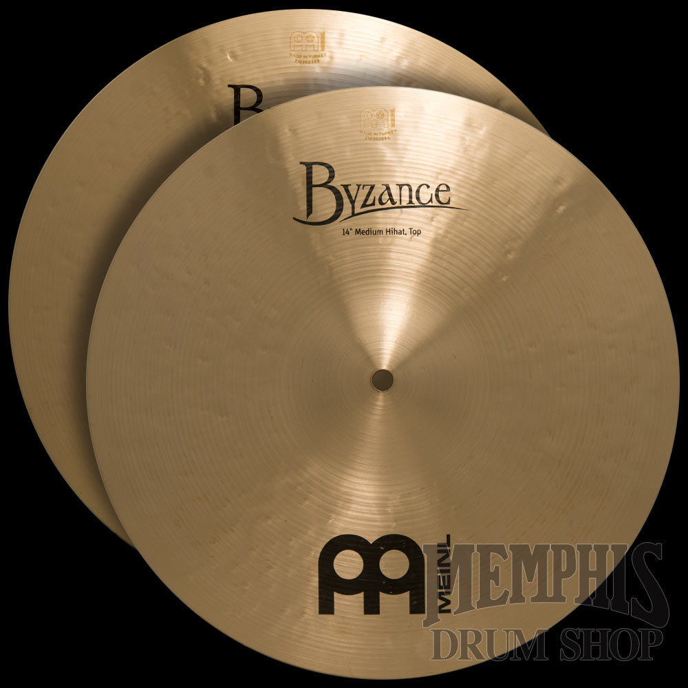 Meinl 14" Byzance Traditional Medium Hi-Hats