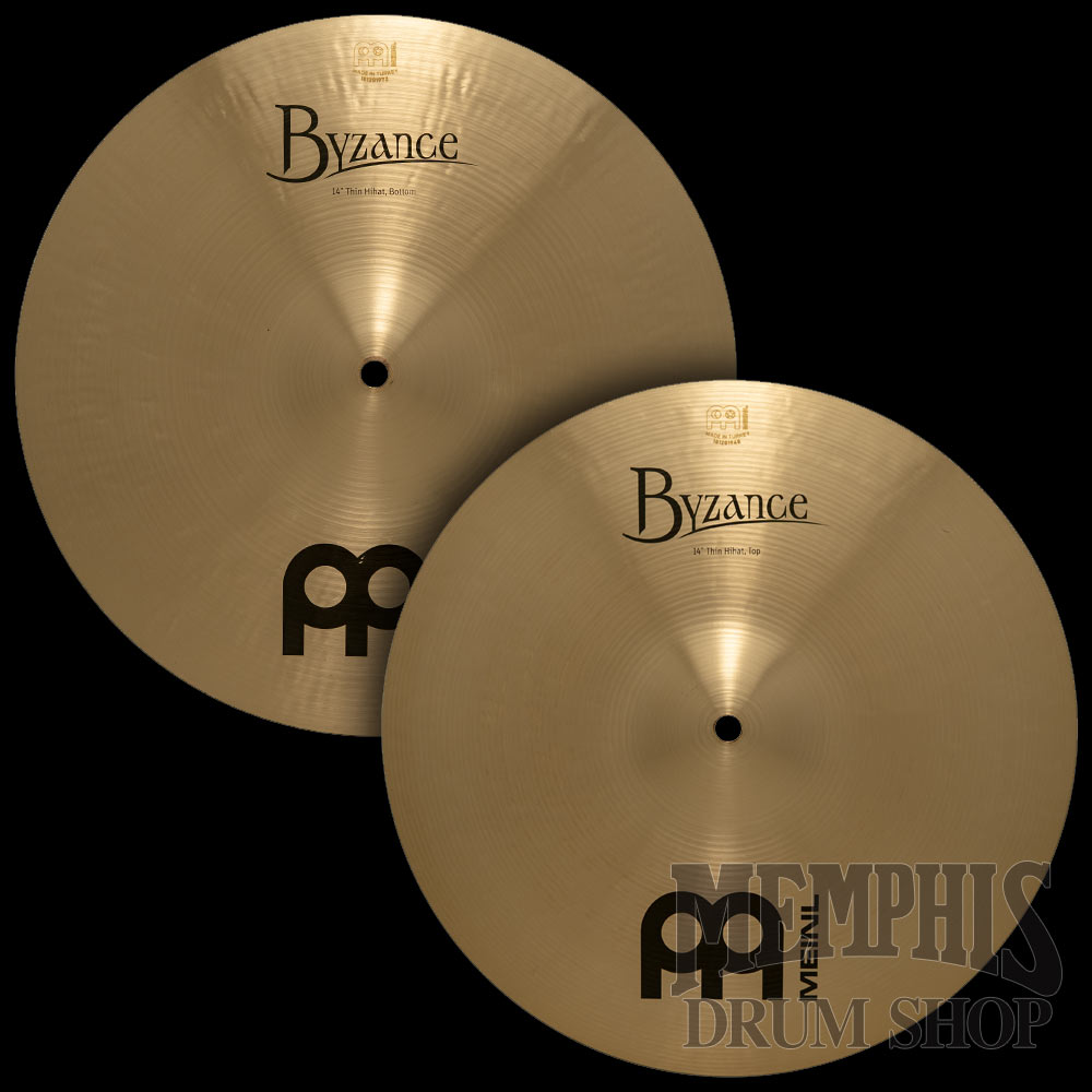 Meinl 14" Byzance Traditional Thin Hi-Hats