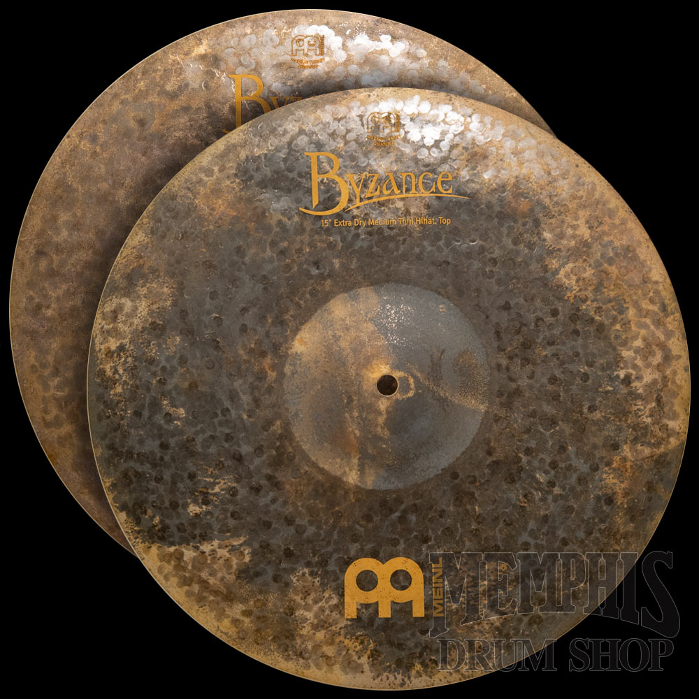 Meinl 15" Byzance Extra Dry Medium Thin Hi-Hats
