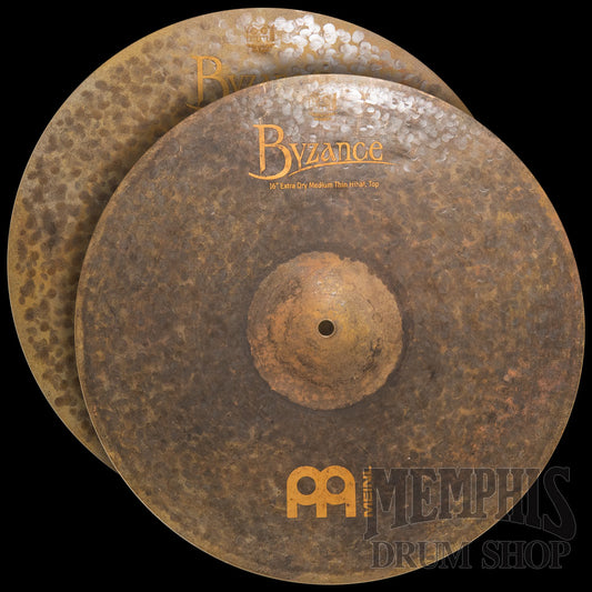 Meinl 16" Byzance Extra Dry Medium Thin Hi-Hats