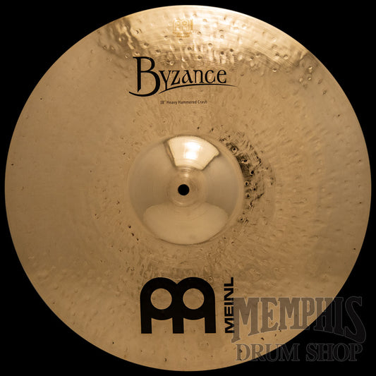 Meinl 18" Byzance Brilliant Heavy Hammered Crash Cymbal