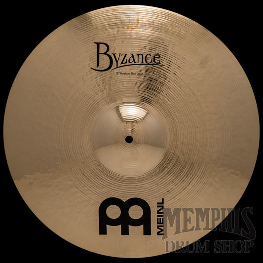 Meinl 18" Byzance Brilliant Medium Thin Crash Cymbal