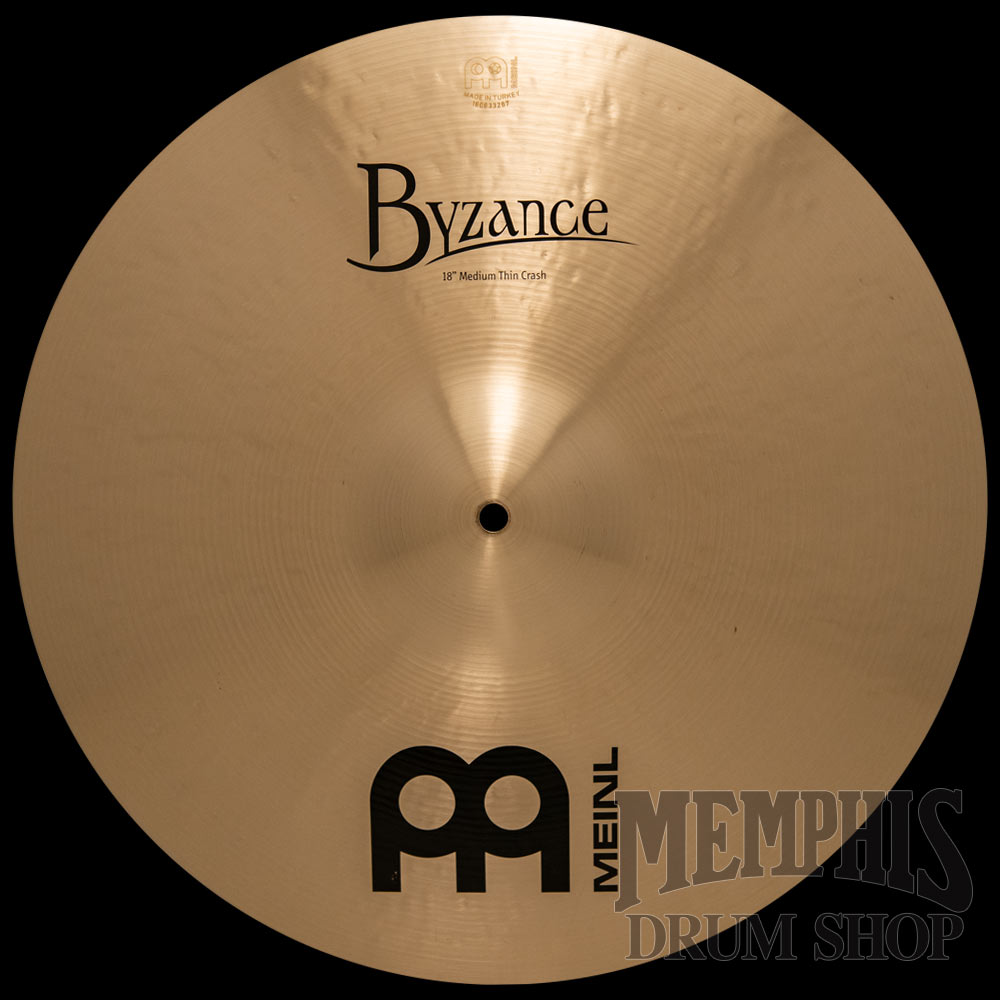Meinl 18" Byzance Traditional Medium Thin Crash Cymbal