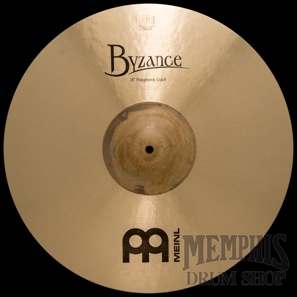 Meinl 18" Byzance Traditional Polyphonic Crash Cymbal