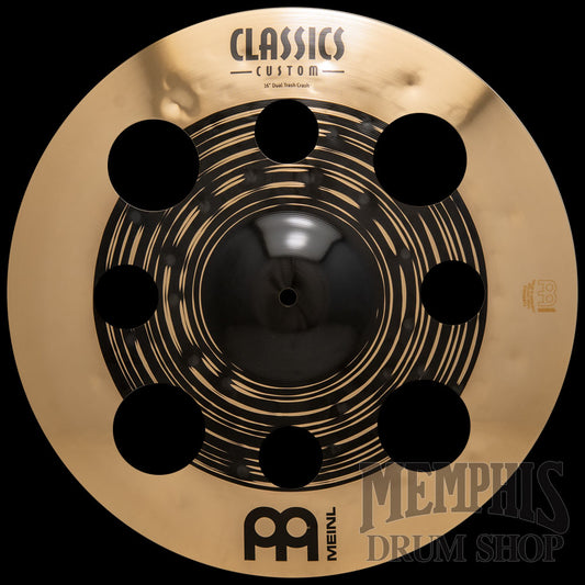 Meinl 16" Classics Custom Dual Trash Crash Cymbal