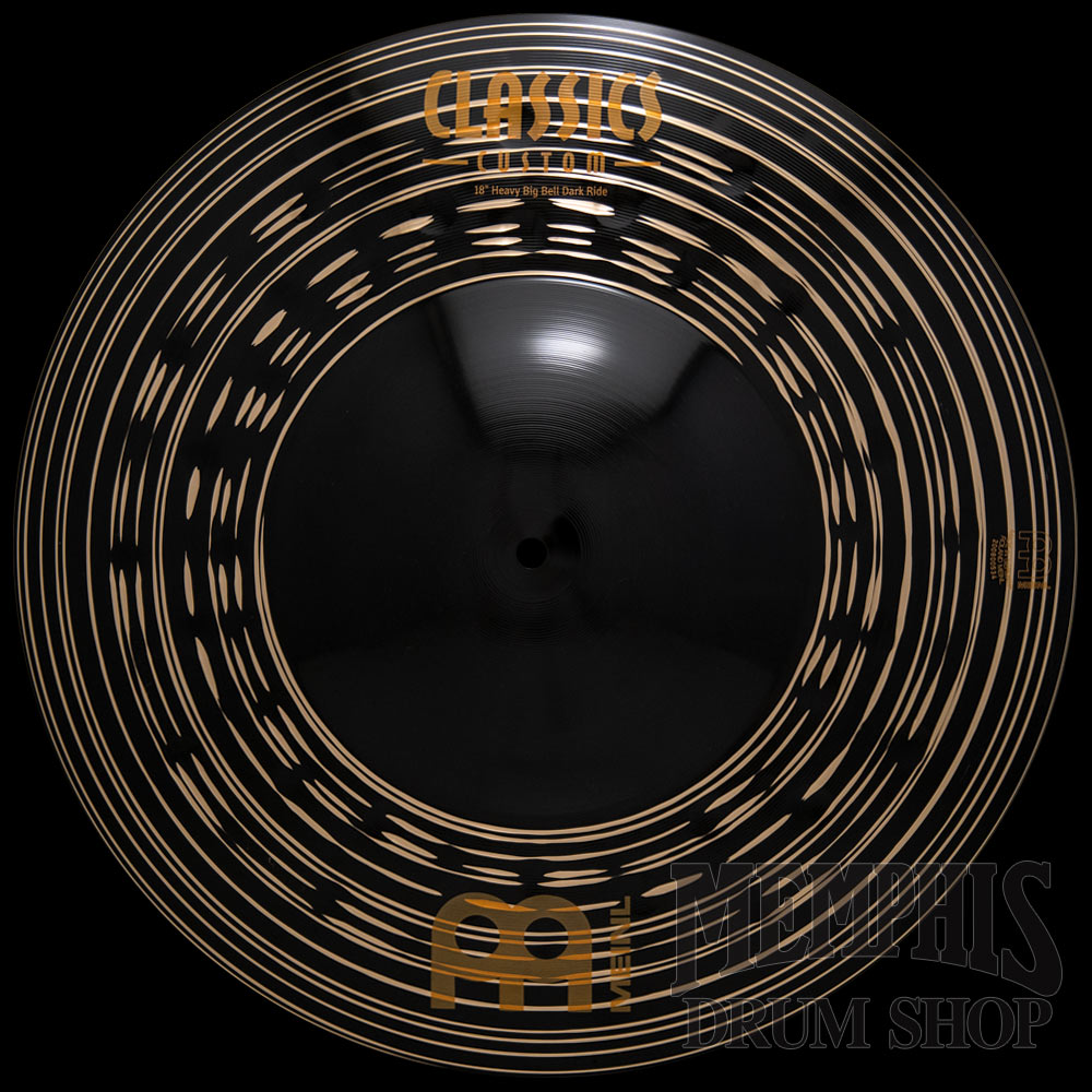 Meinl 18" Classics Custom Dark Heavy Big Bell Ride Cymbal