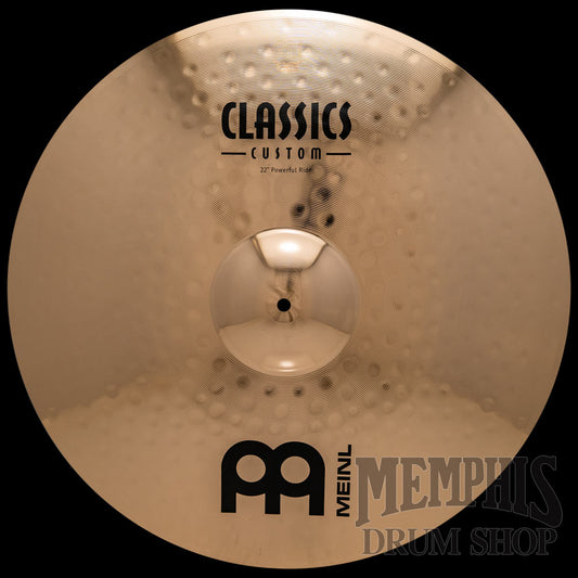 Meinl 22" Classics Custom Brilliant Powerful Ride Cymbal