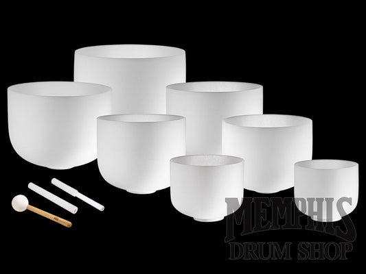 Meinl Sonic Energy Crystal Singing Bowl   7-Piece Chakra Set